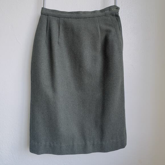 Bullocks Los Angeles Wool Suit SZ S Olive Green Military Nautical Crest Button - Picture 11 of 16